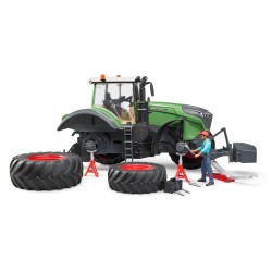 bruder - Fendt 1050 Vario mit Mechaniker und Werkstattausstattung
