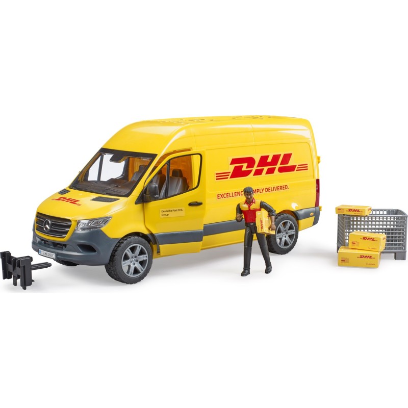 bruder - Mercedes Benz Sprinter DHL mit Fahrer