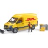 bruder - Mercedes Benz Sprinter DHL mit Fahrer
