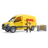 bruder - Mercedes Benz Sprinter DHL mit Fahrer
