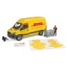 bruder - Mercedes Benz Sprinter DHL mit Fahrer