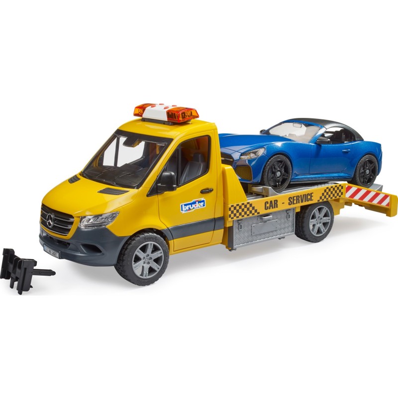 bruder - Mercedes Benz Sprinter Autotransporter mit Light & Sound Modul und Roadster bruder - Mercedes Benz Sprinter Autotransporter mit Light & Sound Modul und Roadster