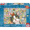 Schmidt Puzzle - Katzen-Mimik