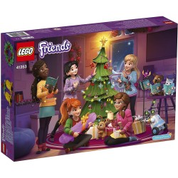 LEGO Friends Adventskalender mit Weihnachtsschmuck