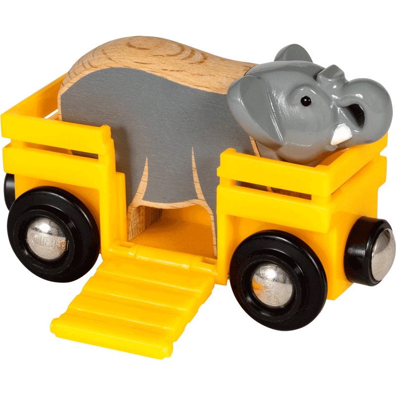 BRIO Tierwaggon Elefant