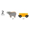 BRIO Tierwaggon Elefant