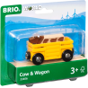 BRIO World - Tierwagen mit Kuh