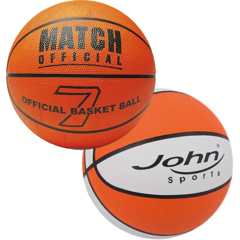 John - Basketball Match Gr. 7 (orange/weiss)