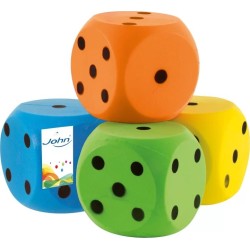 John - Super Soft Würfel 15 cm (grün)
