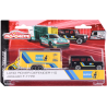 majorette - Race Trailer (Land Rover Defender 110 + Jaguar: Bilstein)