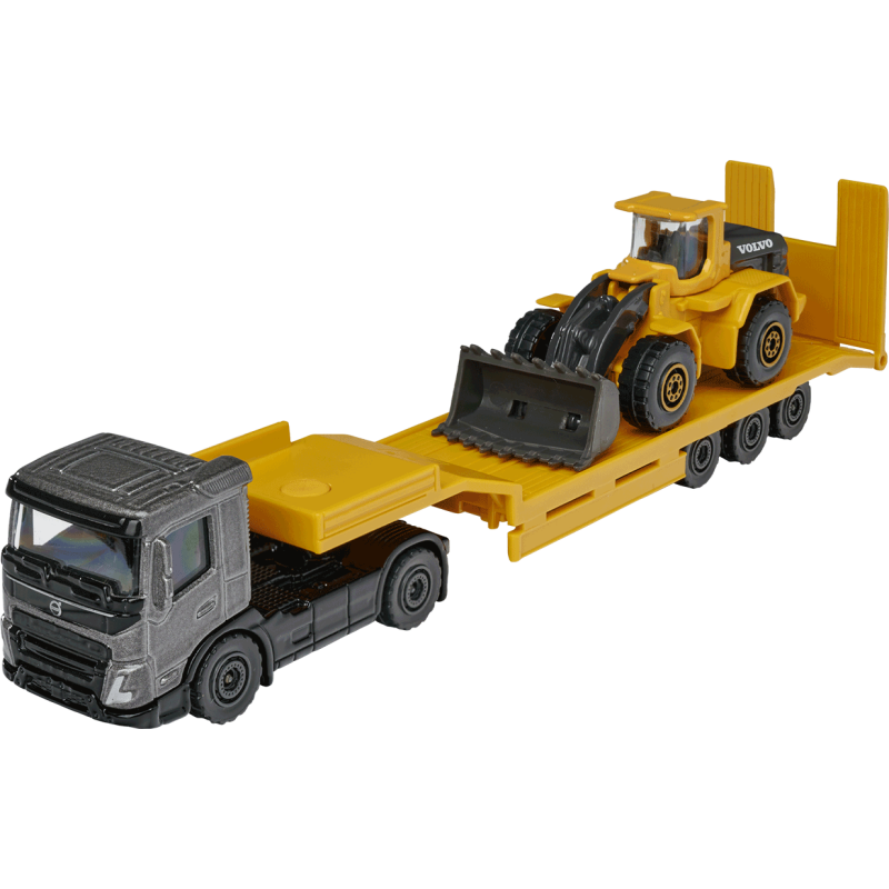 majorette - VOLVO Construction (FMX Low Bed Trailer)