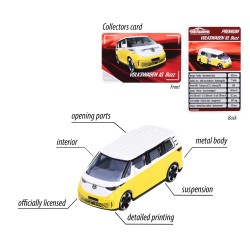 majorette - Premium Cars Volkswagen ID Buzz (gelb/weiss)