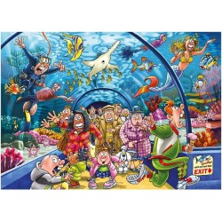 Wasgij Original 43 - Wie ein Fisch im Wasser?
