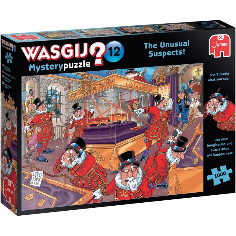 Wasgij Mystery 12 - Die üblichen Verdächtigen! Wasgij Mystery 12 - Die üblichen Verdächtigen!