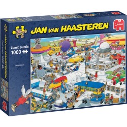 Jan van Haasteren - Busy Airport