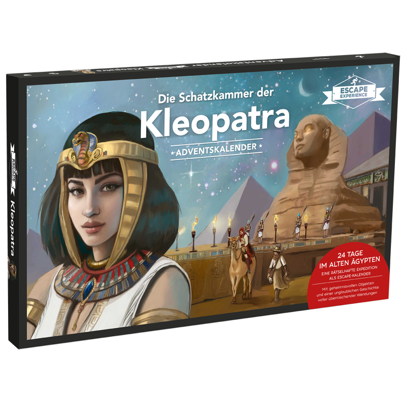 Escape Experience Adventskalender: Die Schatzkammer der Kleopatra