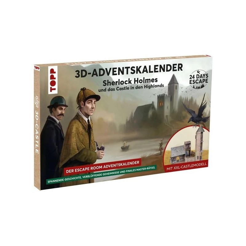 24 DAYS ESCAPE 3D-Adventskalender - Sherlock Holmes und das Castle in den Highlands 24 DAYS ESCAPE 3D-Adventskalender - Sherlock Holmes und das Castle in den Highlands
