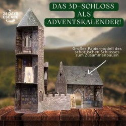 24 DAYS ESCAPE 3D-Adventskalender - Sherlock Holmes und das Castle in den Highlands