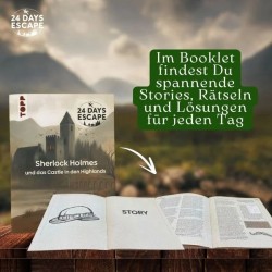 24 DAYS ESCAPE 3D-Adventskalender - Sherlock Holmes und das Castle in den Highlands
