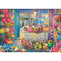 Schmidt Puzzle - Bunter Blumenladen