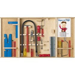 Pebaro - Laubsäge- und Werkzeugschrank