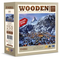 Wooden Puzzle - Matterhorn
