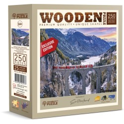 Wooden Puzzle - RhB Viadukt
