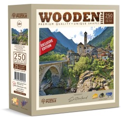 Wooden Puzzle - Val Verzasca