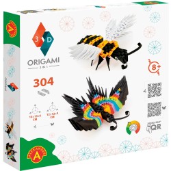 ORIGAMI 3D - Biene Schmetterling