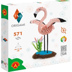 ORIGAMI 3D - Flamingo