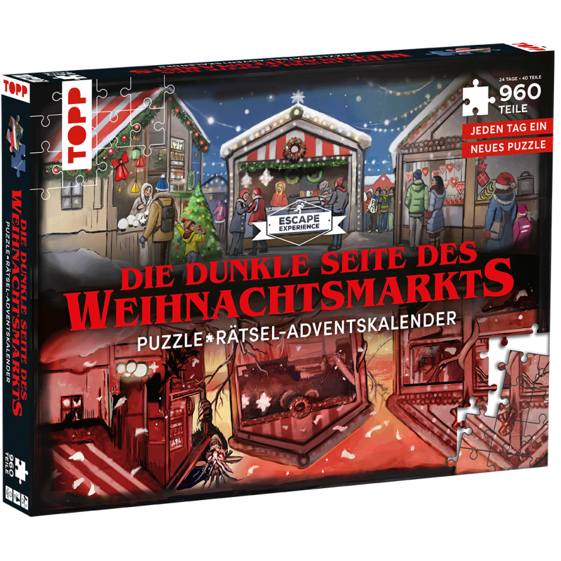 Puzzle-Rätsel-Adventskalender: Der geheimnisvolle Weihnachtsmarkt Puzzle-Rätsel-Adventskalender: Der geheimnisvolle Weihnachtsmarkt