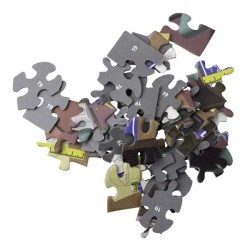 Puzzle-Rätsel-Adventskalender: Der geheimnisvolle Weihnachtsmarkt