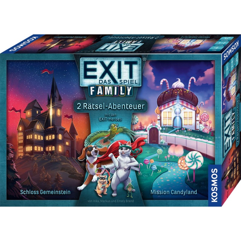 EXIT - Das Spiel - Family: Schloss Gemeinstein/Mission Candyland