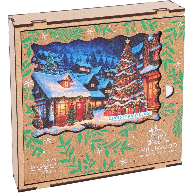 milliwood - Holzpuzzle Weihnachten