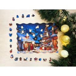 milliwood - Holzpuzzle Weihnachten