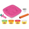 Play-Doh - Knetboxen für unterwegs (pink)
