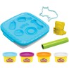 Play-Doh - Knetboxen für unterwegs (hellblau)