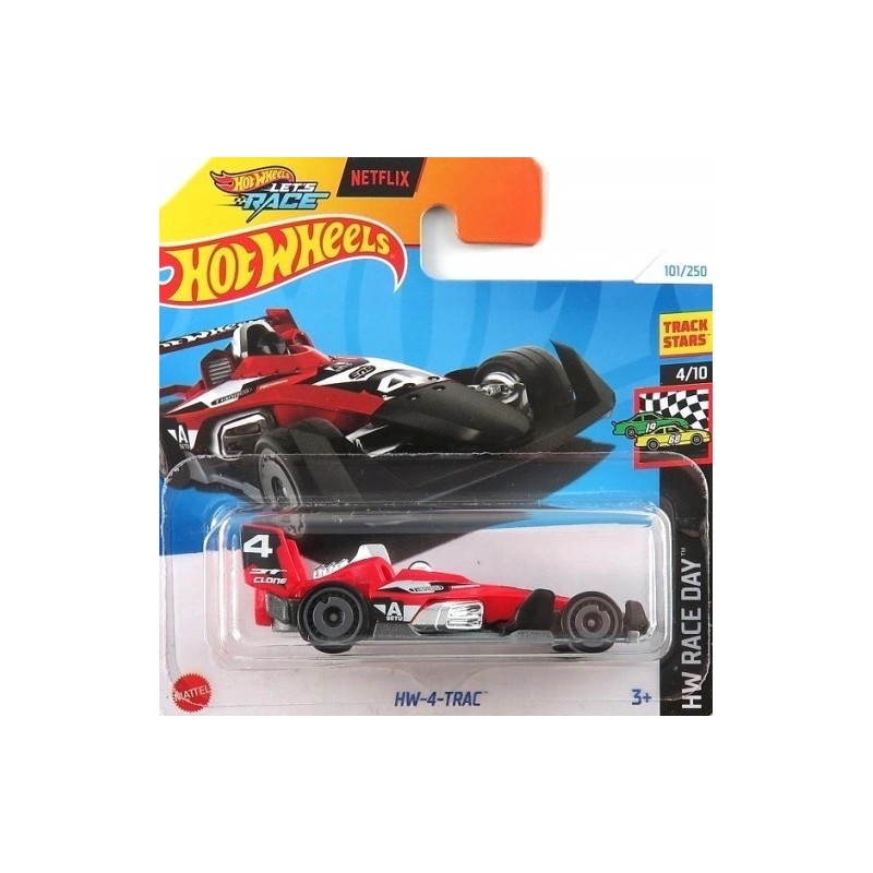 Hot Wheels NETFLIX HW 4 Trac - HW Race Day 4/10 (101/250)