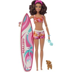 Barbie - Surferin mit Surfbrett