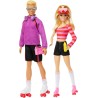 Barbie Fashionista Ken & Barbie mit Rollschuhe und Zubehör
