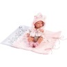 Llorens - Badepuppe Nico mit rosaem Outfit