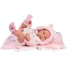 Llorens - Badepuppe Nico mit rosaem Outfit