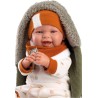 Llorens - Babypuppe Junge fröhlich