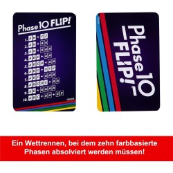 Mattel Games - Phase 10 Flip