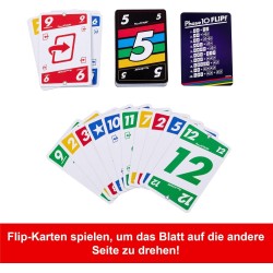 Mattel Games - Phase 10 Flip
