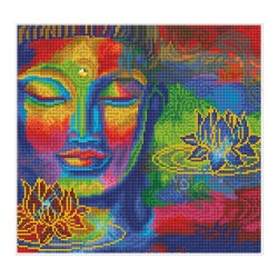 Diamond Dotz - Buddha und Lotusblumen