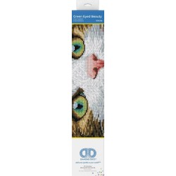 Diamond Dotz - Katze mit grünen Augen