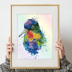 Diamond Dotz - Regenbogen Vogel