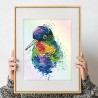 Diamond Dotz - Regenbogen Vogel