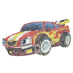 Diamond Dotz (Painting) - Rennauto